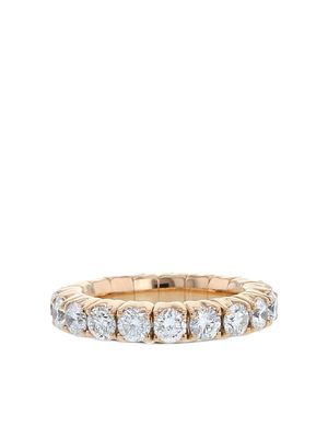 Atelier Collector Square 2020 rose gold diamond ring - Pink