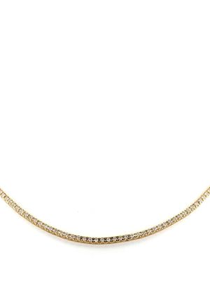 Atelier Collector Square 2020 yellow gold diamond necklace