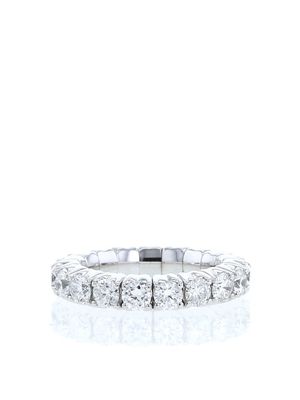 Atelier Collector Square 2020s 18kt white gold diamond ring - Silver