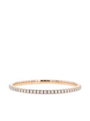 Atelier Collector Square rose gold diamond bracelet - Pink