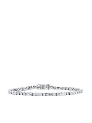 Atelier Collector Square white gold diamond tennis bracelet - Silver