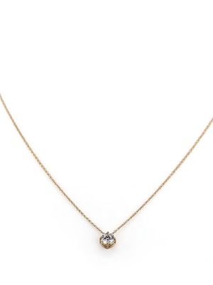 Atelier Collector Square yellow gold diamond necklace