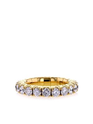 Atelier Collector Square yellow gold diamond wedding ring