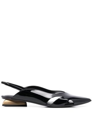 Atelier Vania Aura 25mm slingback pumps - Black