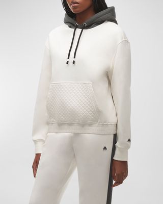 Atlantic Hoodie with Quilted Detail