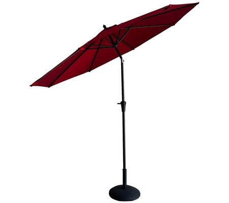 ATLeisure 9' EZ Tilt Patio Umbrella With Matching Cover