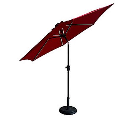ATLeisure 9' Solar Deluxe Patio Umbrella with Cover