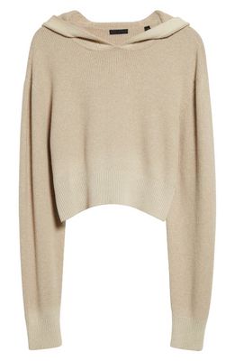 ATM Anthony Thomas Melillo Fade Treatment Cotton & Cashmere Hoodie in Soft Fawn
