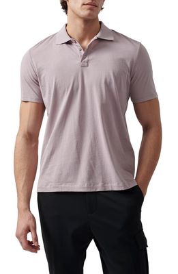ATM Anthony Thomas Melillo Jersey Cotton Polo Shirt in Deep Lilac