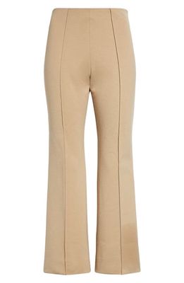 ATM Anthony Thomas Melillo Ponte Knit Kick Flare Pants in Soft Fawn
