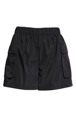 ATM Anthony Thomas Melillo Pull-On Cargo Shorts in Black
