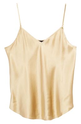 ATM Anthony Thomas Melillo Silk Camisole in Gold
