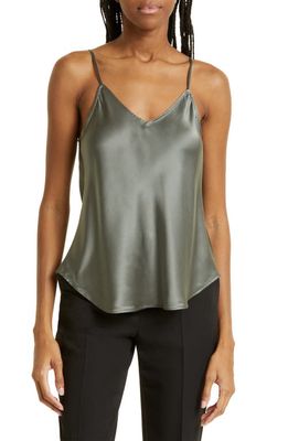 ATM Anthony Thomas Melillo Silk Camisole in Olive Drab