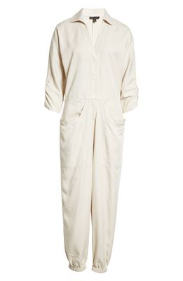 ATM Anthony Thomas Melillo Women's Viscose Twill Jumpsuit in Coral Stone