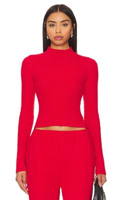 Atoir The Long Sleeve Top in Red