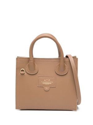 ATP Atelier Masicelle leather tote bag - Brown