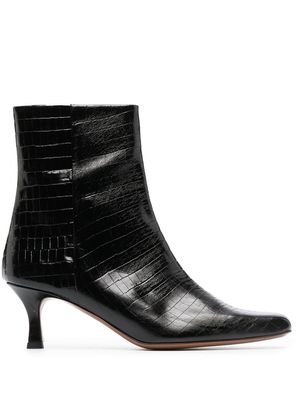 ATP Atelier Perugia 75mm leather ankle boots - Black