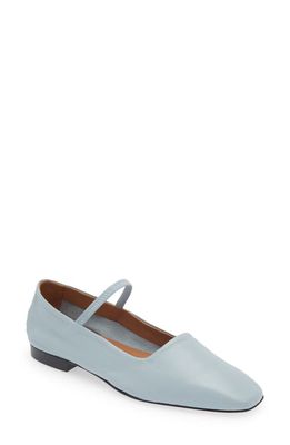 ATP ATELIER Petina Mary Jane Flat in Pastel Blue