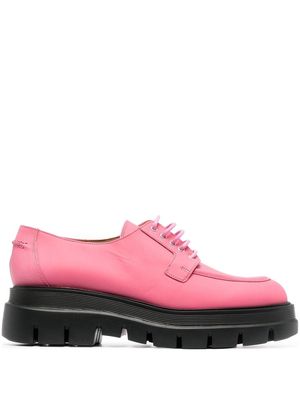 ATP Atelier Pezzana chunky-sole lace-up shoes - Pink