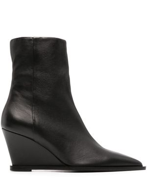 ATP Atelier Pratella 76mm leather boots - Black