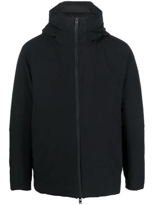 Attachment hooded padded jakcet - Black