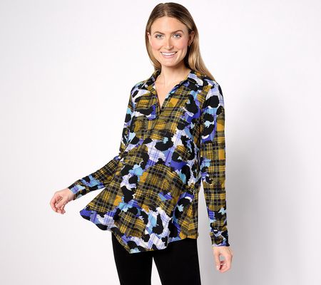 Attitudes by Renee Petite Como JerseyTunic