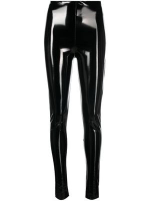 Atu Body Couture faux-leather skinny trousers - Black