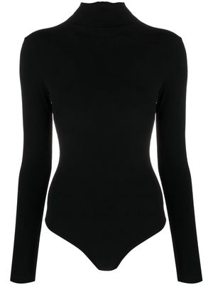 Atu Body Couture high-neck long-sleeved bodysuit - Black