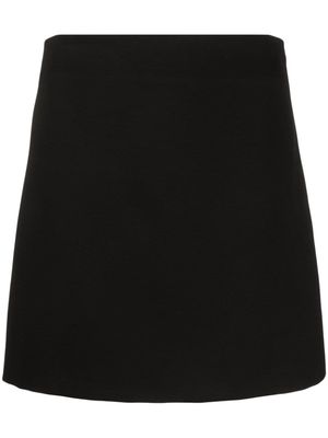 Atu Body Couture high-waist A-line mini skirt - Black