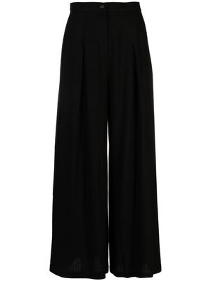Atu Body Couture high-waist palazzo trousers - Black