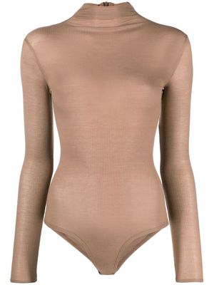 Atu Body Couture long-sleeve bodysuit - Neutrals