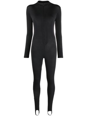 Atu Body Couture Marsian zip-up jumpsuit - Black