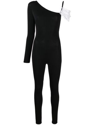 Atu Body Couture one-shoulder jumpsuit - Black
