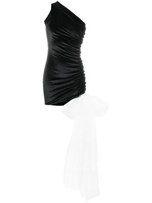 Atu Body Couture one-shoulder ruched minidress - Black