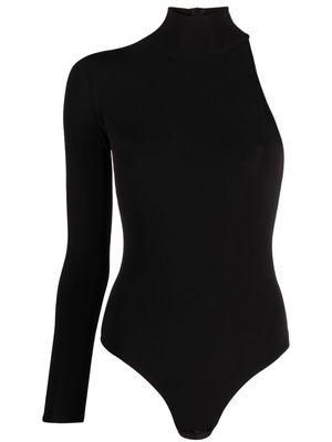 Atu Body Couture one-sleeve stretch-jersey bodysuit - Black