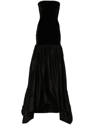 Atu Body Couture ruched strapless gown - Black