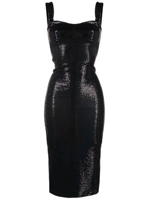 Atu Body Couture sleeveless sequin dress - Black