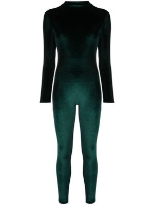 Atu Body Couture velvet high-neck jumpsuit - Green