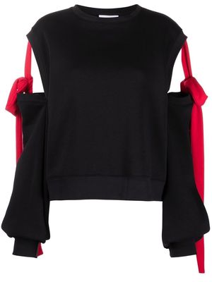 Atu Body Couture x Ioana Ciolacu cut-out sweatshirt - Black