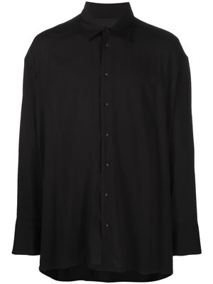 Atu Body Couture x Tessitura classic button-up shirt - Black