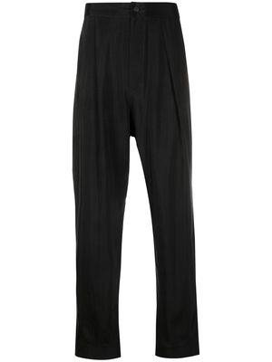 Atu Body Couture x Tessitura straight-leg tailored trousers - Black