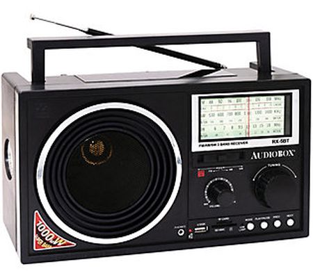 Audiobox Rechargeable Solar Radio with Bluetoot