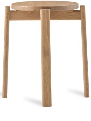 Audo Passage oak stool - Brown
