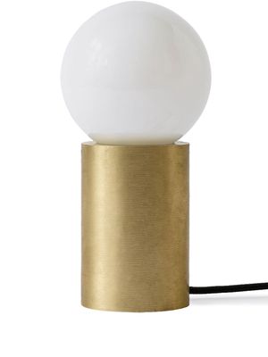 Audo Socket brushed-effect table lamp - Gold