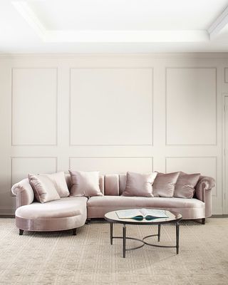 Audrey Channel Tufted Sectional