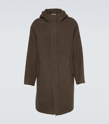 Auralee Alpaca and wool coat