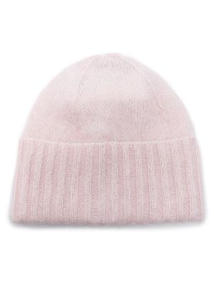 Auralee brushed-effect beanie - Pink
