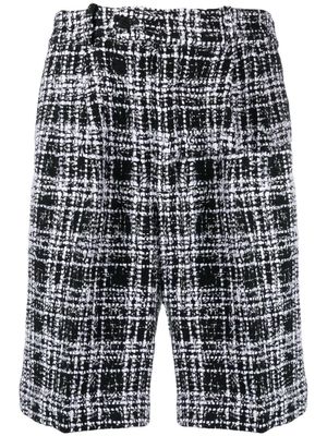 Auralee chunky-knit shorts - Black