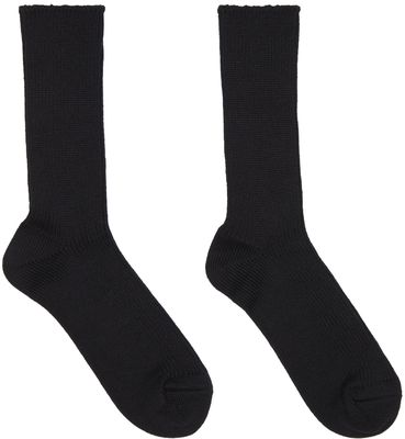 AURALEE Cotton & Cashmere Low Gauge Socks