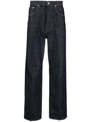 Auralee Hard Twist straight-leg jeans - Blue